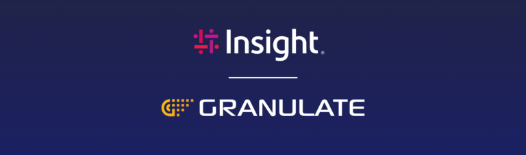 Insight Enterprises and Granulate Enter into Strategic Collaboration